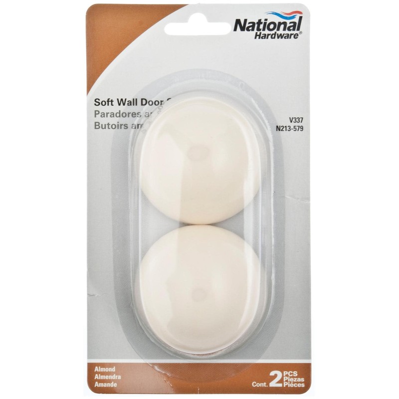 National Hardware Stop Door White N213-561