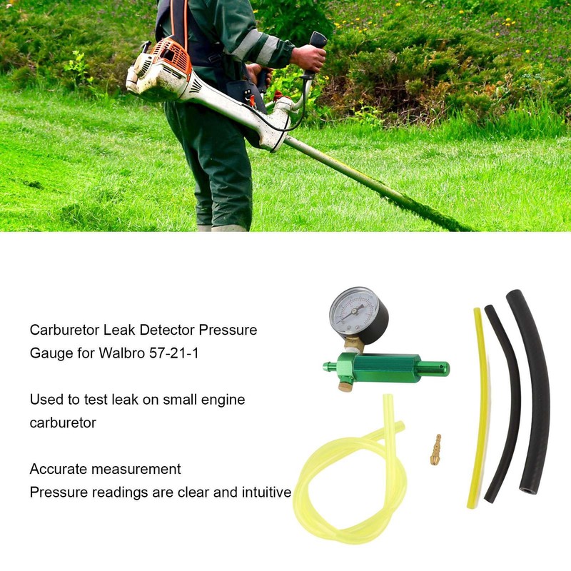 Carburetor Leak Detector, Carburetor Pressure Gauge, Fuel Pressure Tester Kit