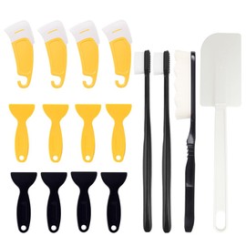 16PCS Resin 3D Printer Cleaning Tools Kit Including 3D Printer Brush and Scraper Set for Resin Transfer, 3D Printer Cleaning and Maintenance Tools