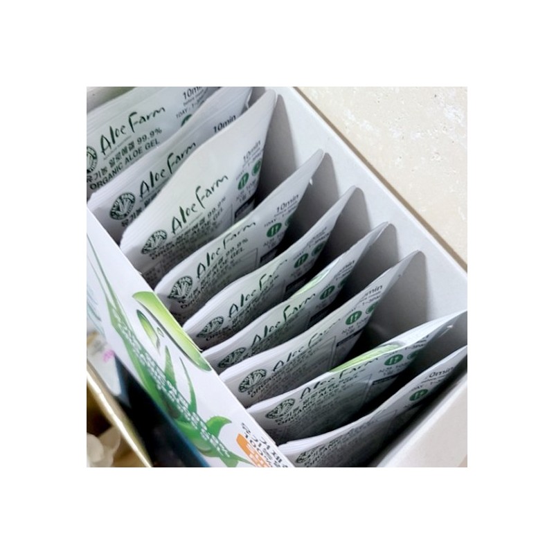 Barun Farms Geoje Organic Aloe Gel 99.9% 100ml x 10