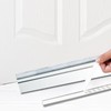 BSFRNF 2 Pcs 25" Chrome Framed Shower Door Replacement Bottom