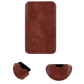 K-S-Trade Qualitativ & Innovativ Schutzhülle Handyhülle Für LG Electronics Fortune 3 Handytasche Kunstleder Sleeve In Braun