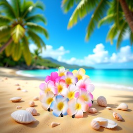 Bunte Hawaii-Haarspangen, Plumeria-Blumen-Haarspangen, Strandparty, künstliche tropische Haarnadeln für Hochzeit, 7 cm, Clips und Haarspangen, Haarspangen, 10 Stück