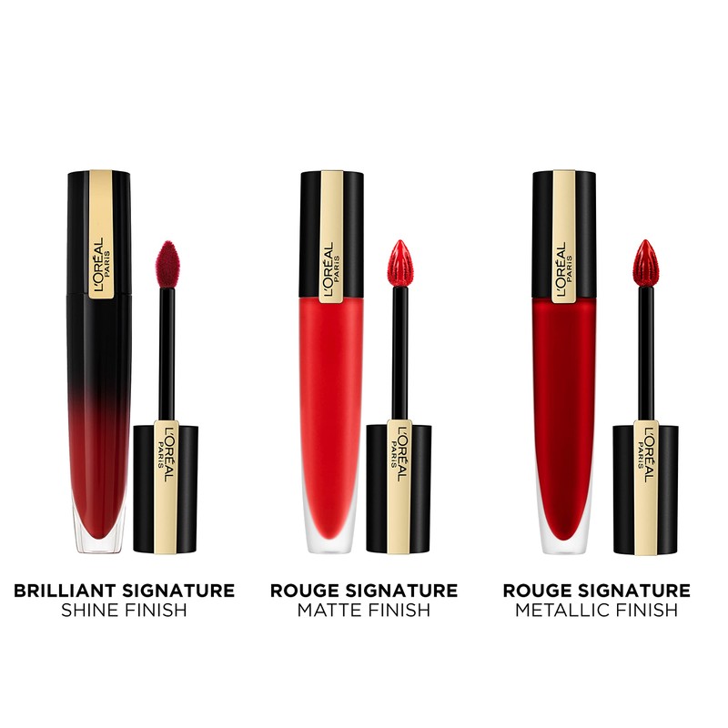 L'Oreal Paris Rouge Signature Matte Liquid Lipstick 114 I Represent