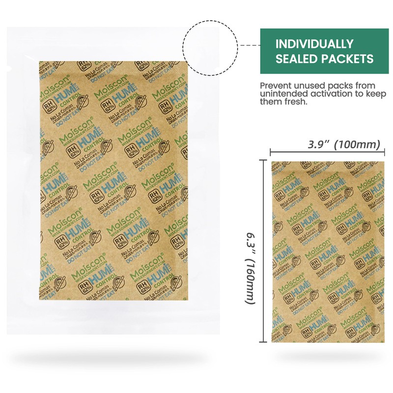 Wisesorb Size 67 62% Two-Way Humidity Control Packs for Storing