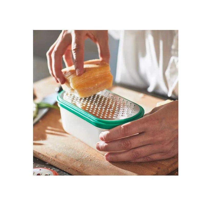 Grater with Container, Set of 4, Mixed Colors