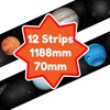 Solar System Planets Classroom Trimmers 14.25m long Notice Board Display
