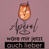 Shirtracer - Apron – Statement – Adult – Aperol Would