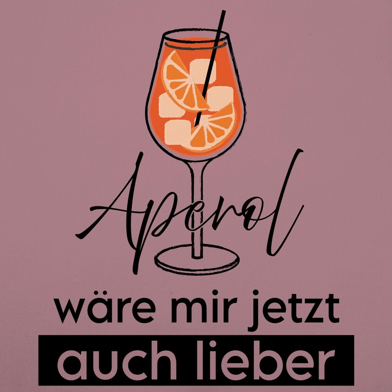 Shirtracer - Apron – Statement – Adult – Aperol Would