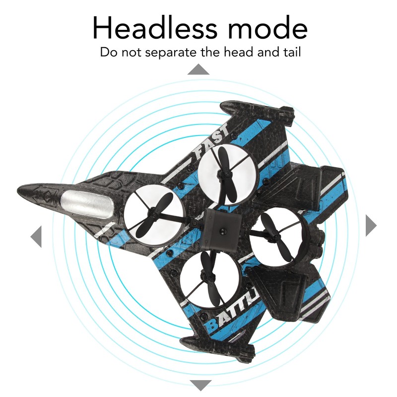 2.4 GHz Kids Foam Glider Fighter Jet Stunt Flighting Shockproof