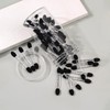AmiCera 50Pcs Eyeshadow Applicators, Eye Shadow Applicator Double Ended Sponge
