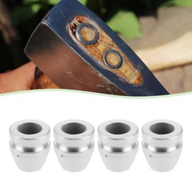 Briny River Pack of 20 8 mm Safety Wedges with Round Handle Hammer Grip Wedge Suitable for Hammer Axe