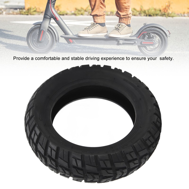 80/65‑6 Electric Scooter Tires Excellent Grip Rubber Electric Scooter Tires