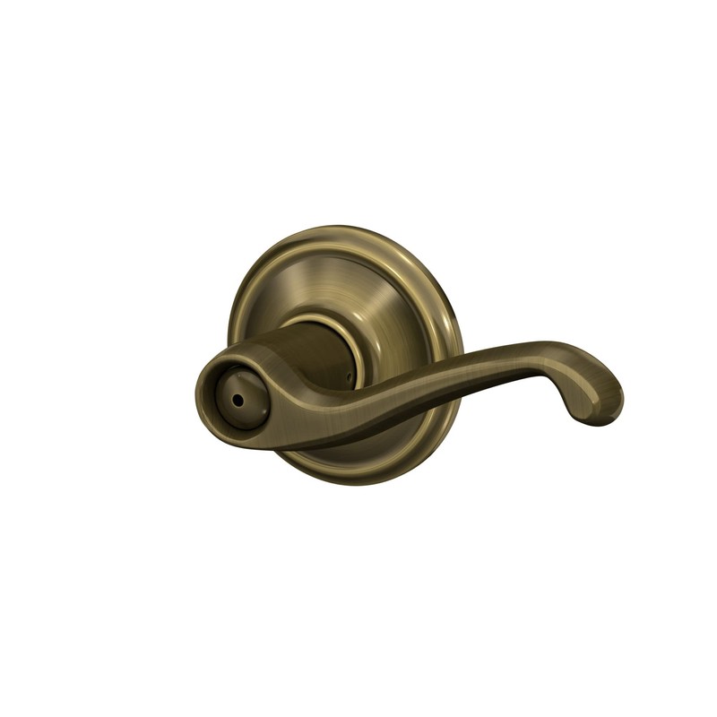 Schlage F40 FLA 609 Flair Door Lever, Bed & Bath