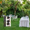 Congrats Graduation Garden Flag,Graduates Caps Diploma Ceremony Class 2025 Yard