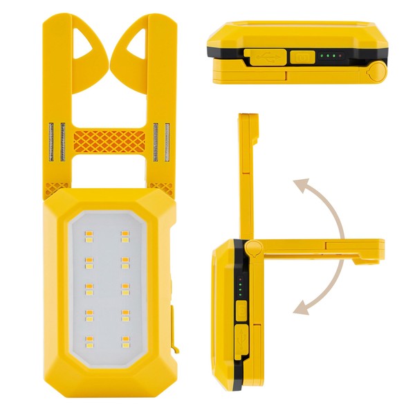 Worklite Pro LED Rechargeable Magnetic Work Light 2.5W 1,500 Lumens