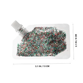 NOLITOY Mermaid Chunky Glitter Gel for Body Face Hair Dazzling Festival Makeup for Christmas Gras Parties Multi Occasion Use with Sparkling Effect