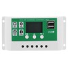 LCD Solar Charge Controller Adjustable 10A 12V 24V PWM Charging