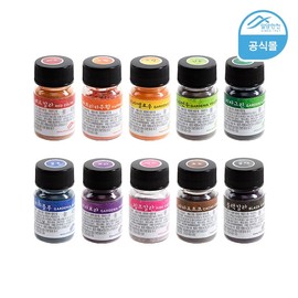 Miryang Agar Natural Coloring 20g Edible Coloring Powder 10 Colors Gardenia Blue, a natural pigment extracted from natural substances / 밀양한천천연색소 20g 식용색소분말 10가지 색 천연 물질에서 추출한 천연의 색소 치자블루