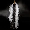 YCHTEWY-Elegant Turkey & Marabou Feather Boa - Glamorous 2-Yard Accessory