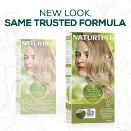 NATURTINT Permanent Hair Dye Colour Gel | Natural Ammonia Free Hair Color for Women| 100% Gray Coverage | Vegan and Cruelty Free Hair Dye Colour for Women | Honey Blonde | Code 9N