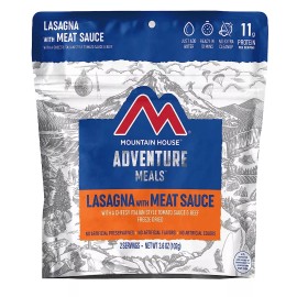 Mountain House Lasagna with Meat Sauce Freeze-Dried Emergency Food Survival MRE