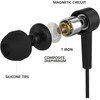 M M E 40 Pack of BLACK 3.5mm In Ear