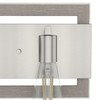 Hunter Fan Company 19861 Woodburn Vanity Lighting, Brushed Nickel