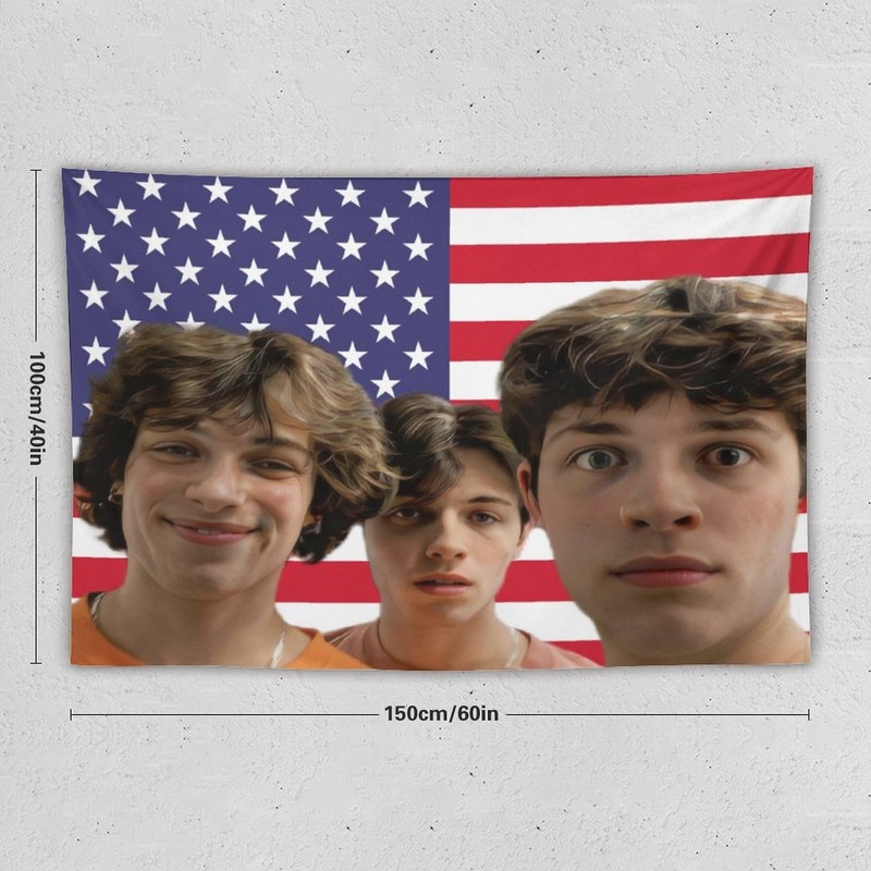 DOBOER Sturniolo Triplets Teens Tapestry for College Dorm, Bedroom And