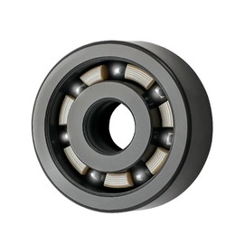 PYL Black Ceramic Bearing, Reel Bearing, Replacement Part, Completely Rustproof, Lightweight Design, Friction Reduction, Fast Starting, High Speed Line, For Saltwater and Freshwater Use, High