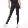KAPPA Women’s Leggings 222 Banda Anen 311E57W Cotton Black White