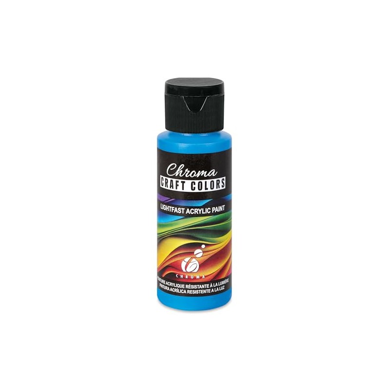 Chroma Craft Colors Acrylic Paint - Metallic Interstellar, 2 oz