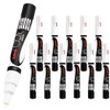 12 x Uni-Ball Wet Erase Liquid Chalk Marker Pens For