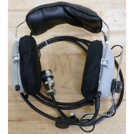 JTC Military Microphone Headset 718407-1 Pilot Aviation Headphones Install Kit