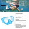 Scuba Diving Goggles Anti Fog Tempered Glass Snorkeling Dive Mask