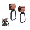 CYCLYTE Pack of 2 Pram Hooks for Changing Bag, Pram