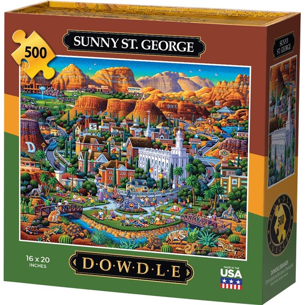 Dowdle Jigsaw Puzzle - Sunny St. George - 500 Piece