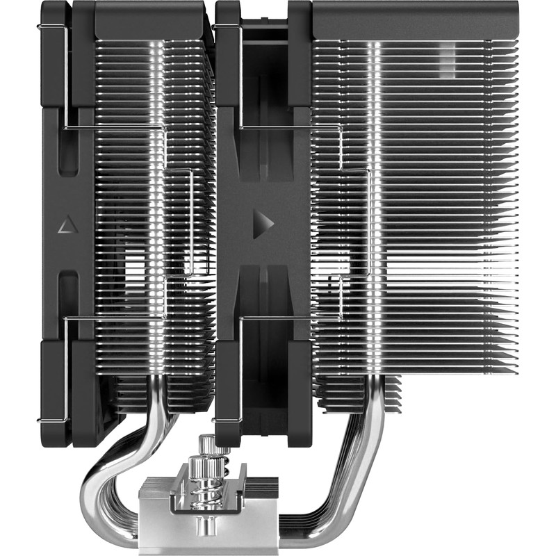 Size SCYTHE FUMA3 Twin Tower Side Flow CPU Cooler with
