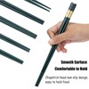 Reusable Fiberglass Chopsticks, 5 Pairs Lightweight Japanese Chopsticks, Non-Slip Durable