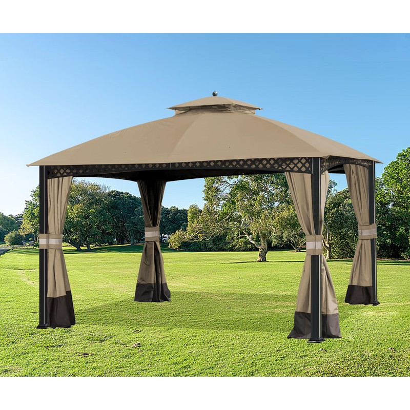 SCOCANOPY Replacement Canopy Cover for Windsor Gazebo L-GZ717PST-C, 810213583,South Hampton