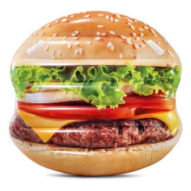 Intex Inflable Para Alberca Hamburguesa Intex De 1.35m X 1.27m