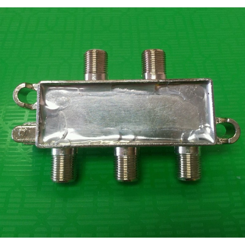 DLS (1 PC) 4-Way 5-1000MHz Cable TV Off-Air Antenna Splitter