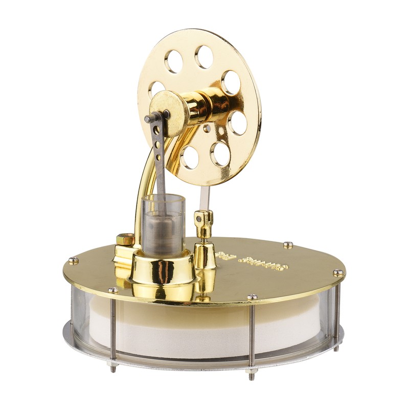 Low Temperature Stirling Engine Assembled Electricity Generator Heat Experiment Physical