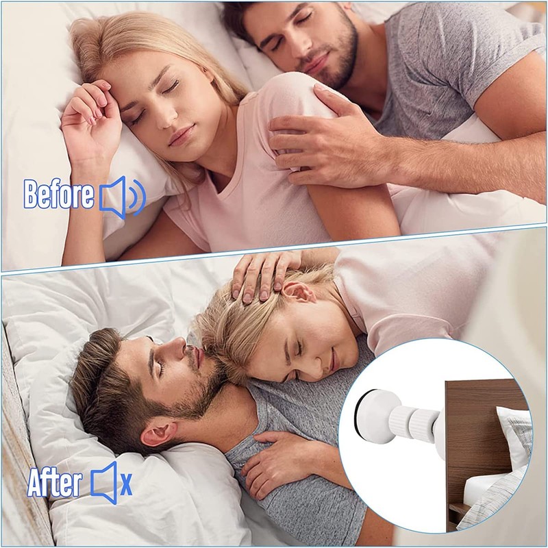 JOOVCC 2Pack Headboard Stoppers, Adjustable Threaded Bed Frame Anti-Shake Tool