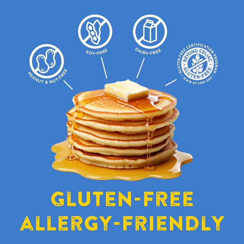 Kinnikinnick - Pancake & Waffle Mix - Gluten Free, Allergy