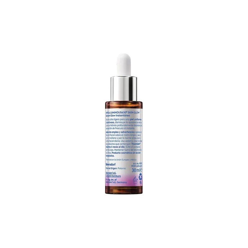 Nivea Serum Skin Glow Instantáneo 30ml Todo Tipo De Piel