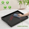 Youpehom Bed Tray Table with Folding Legs,Bamboo Breakfast in Bed