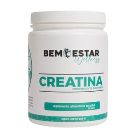Creatina Monohidratada de Alta Pureza En Polvo Sin Sabor 500 g
