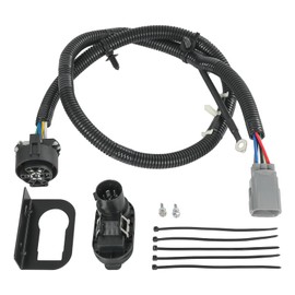 DICMIC Trailer Hitch Tow Wiring Connector Harness Kit Compatible with 2015-2019 Ford Transit-150, Transit-250, Transit-350, Transit-350 HD Vans Replace# CK4T-13B576-KE, CK4Z-13A576-B, 9U5Z-14489-MAA
