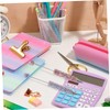 FRCOLOR 2pcs Beadable Ballpoint Pens Sparkling Rhinestones Ink Bead Pen